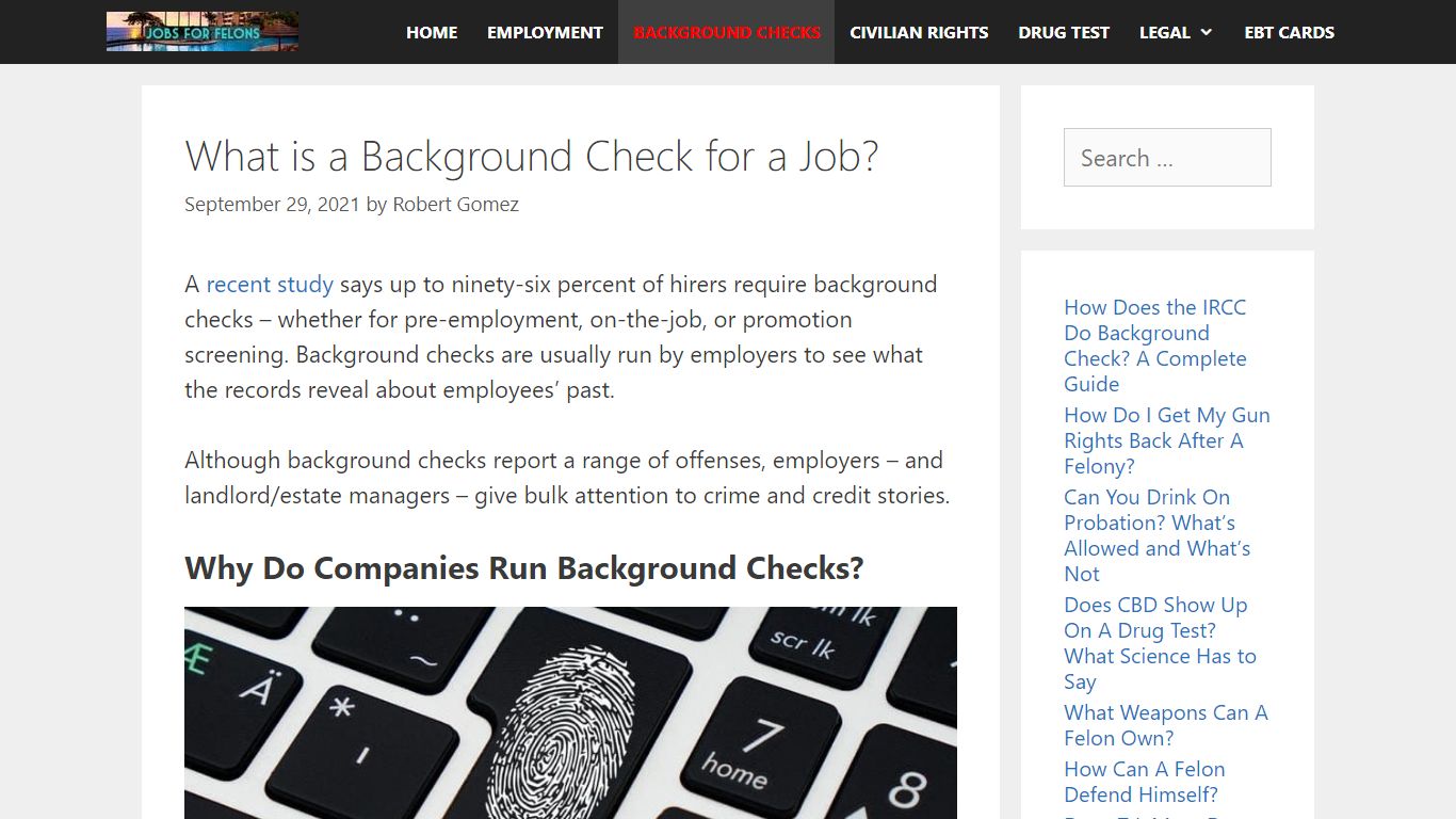What Is a Background Check for a Job? 2022 [Updated]